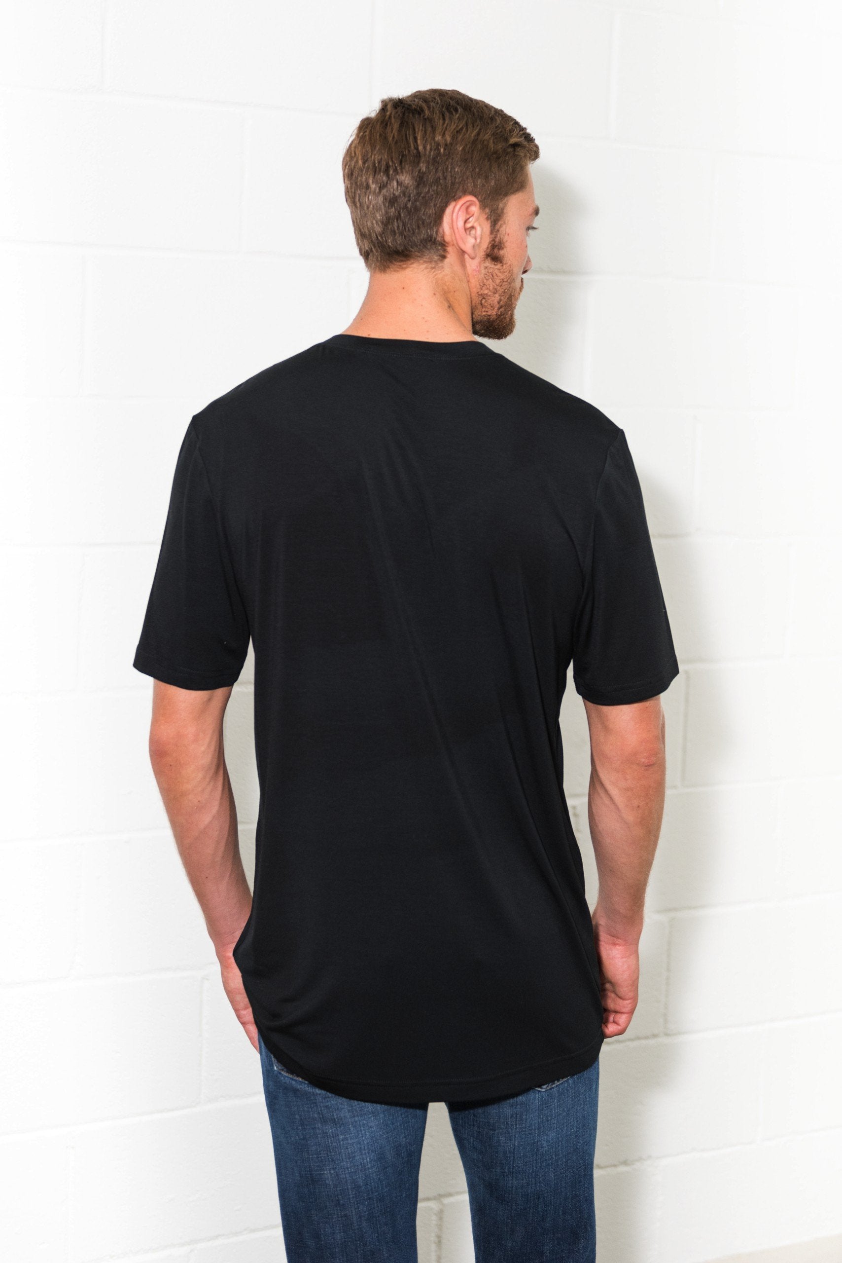 Men's Modal Oversized Crew Tee