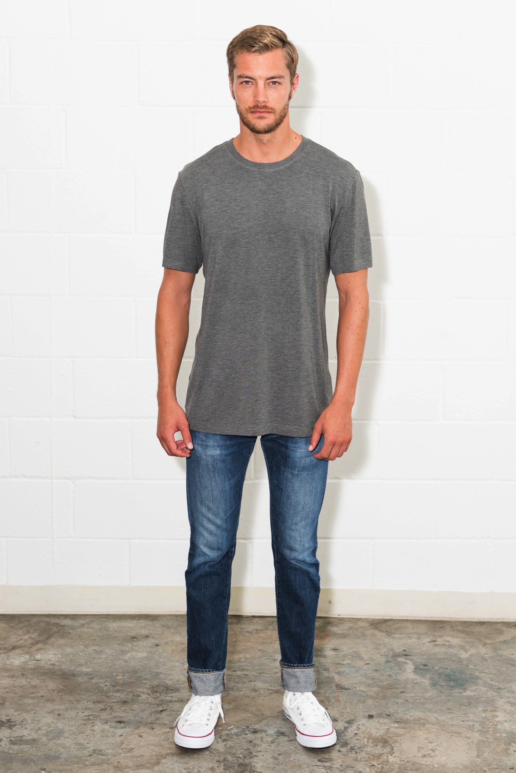 Men's Modal Oversized Crew Tee