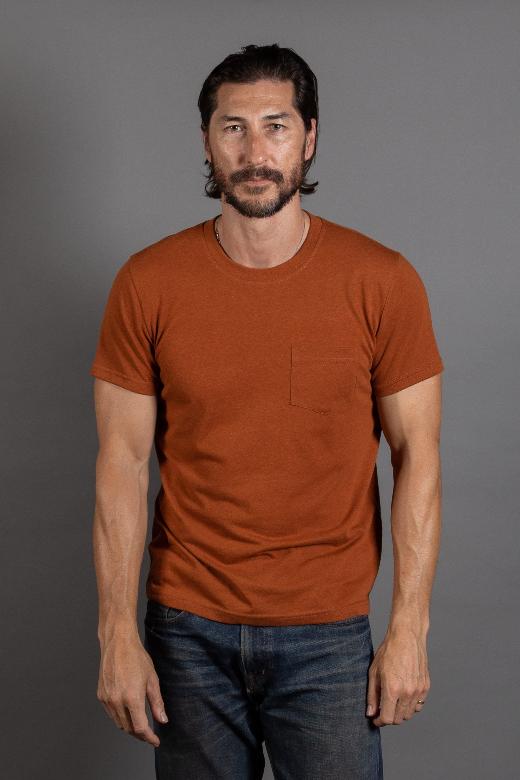 Men's Tri-Blend V-Pocket Tee