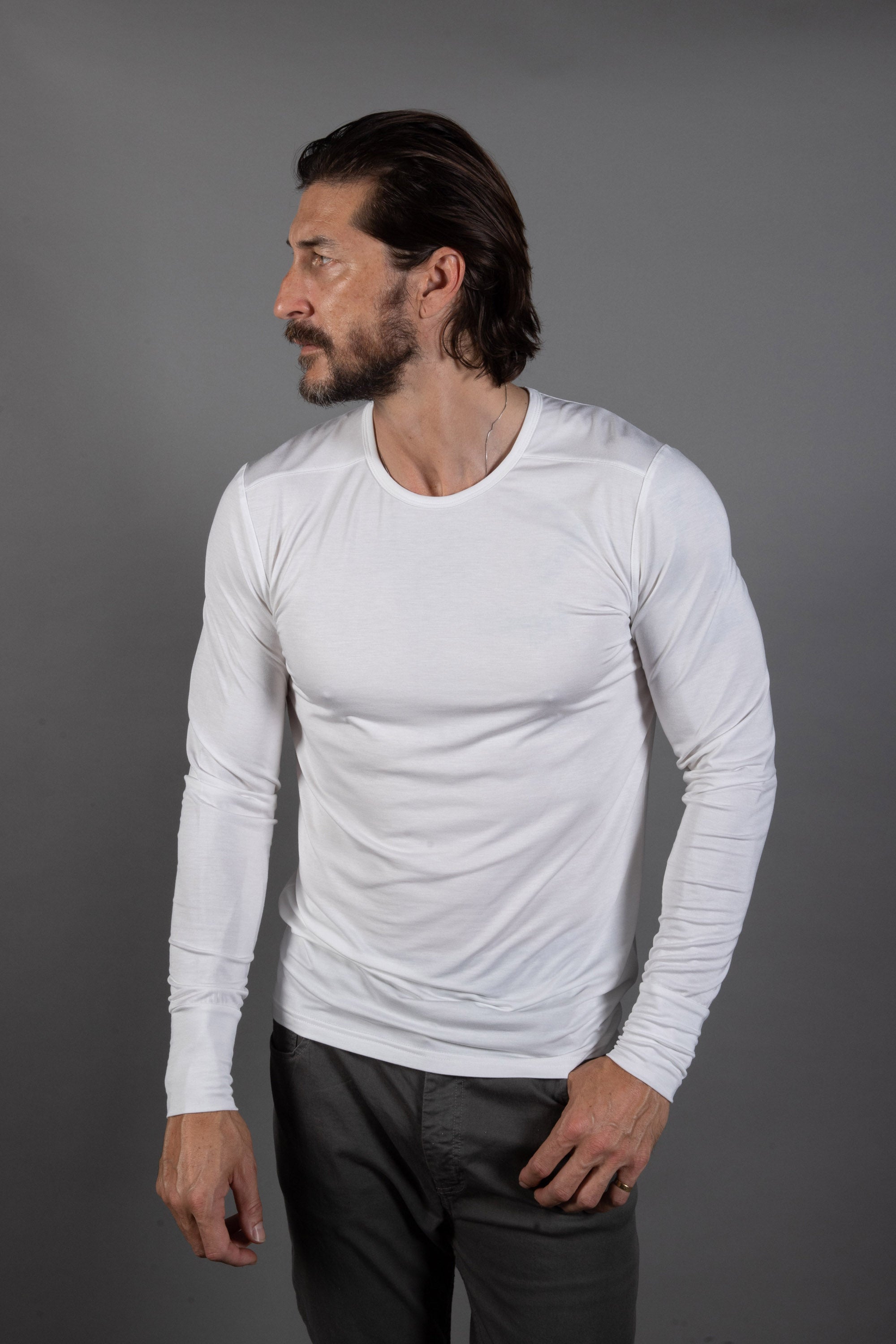 Men's Dylan Modal Long Sleeve Tee