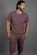 Men's Soft Knit Melange Short Sleeve Crew Tee