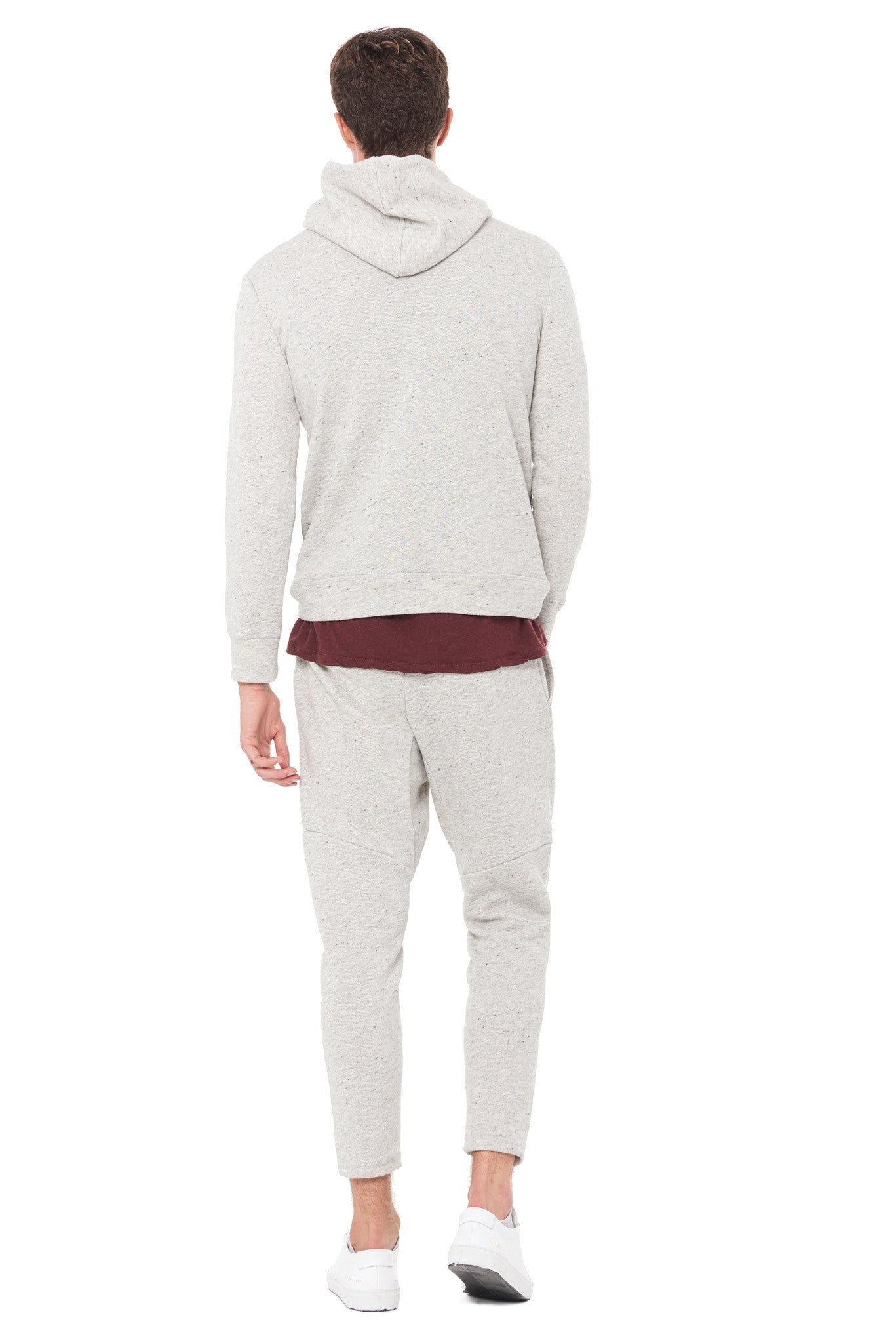 MEN'S LIGHT HEATHER GREY JOGGER PANT