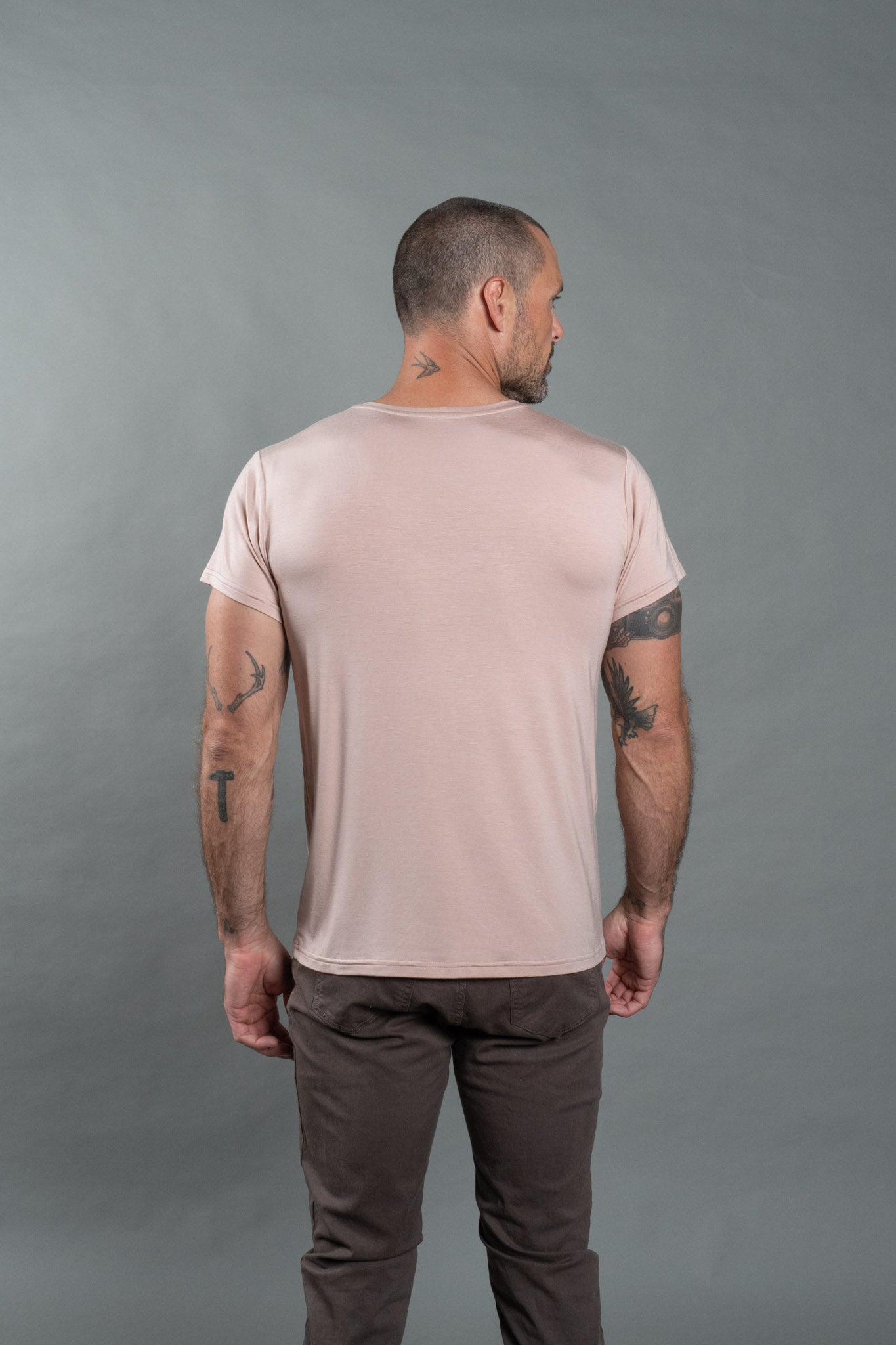Men's Modal Crew Neck Tee