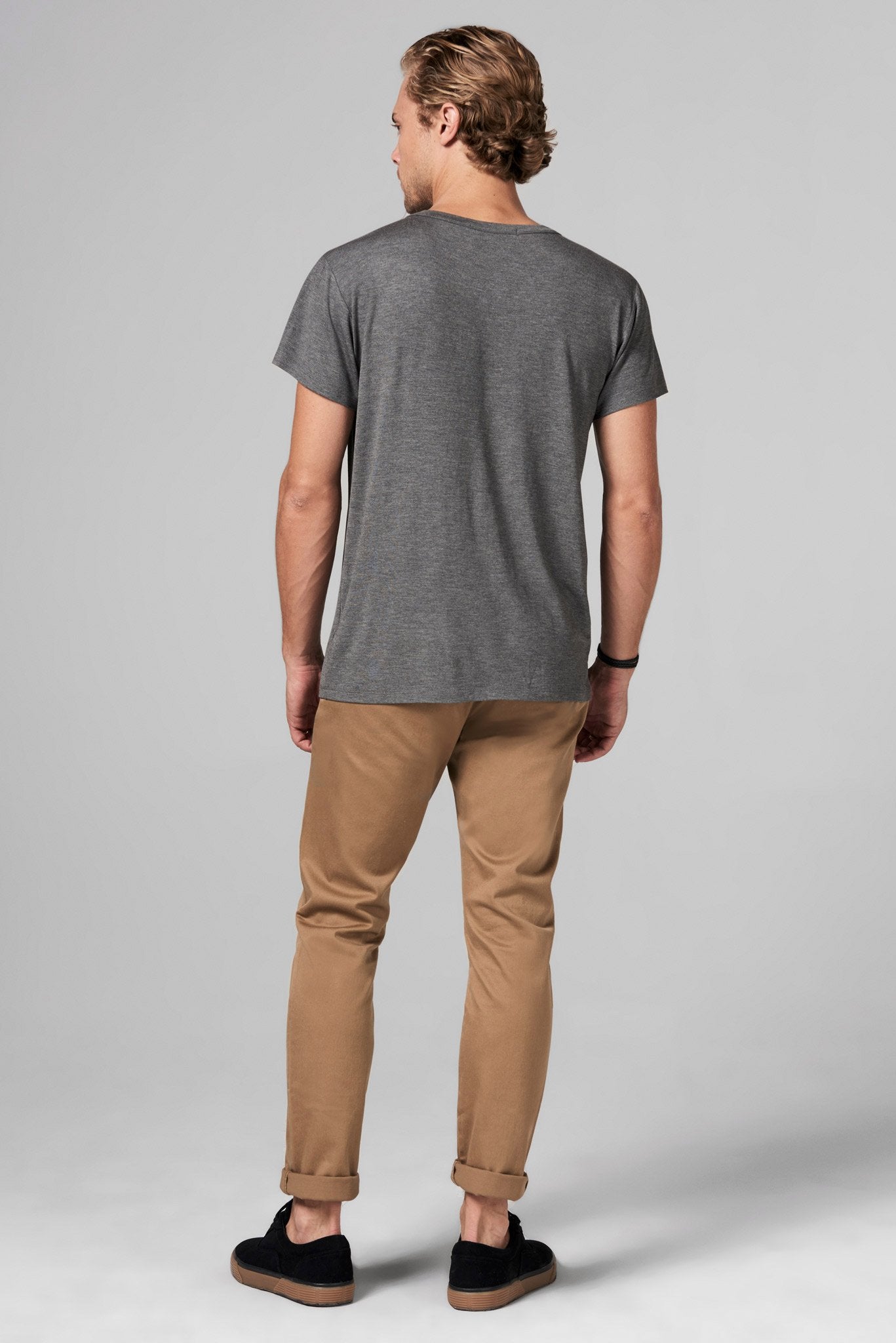 Men's Modal Relaxed Crew Neck Tee