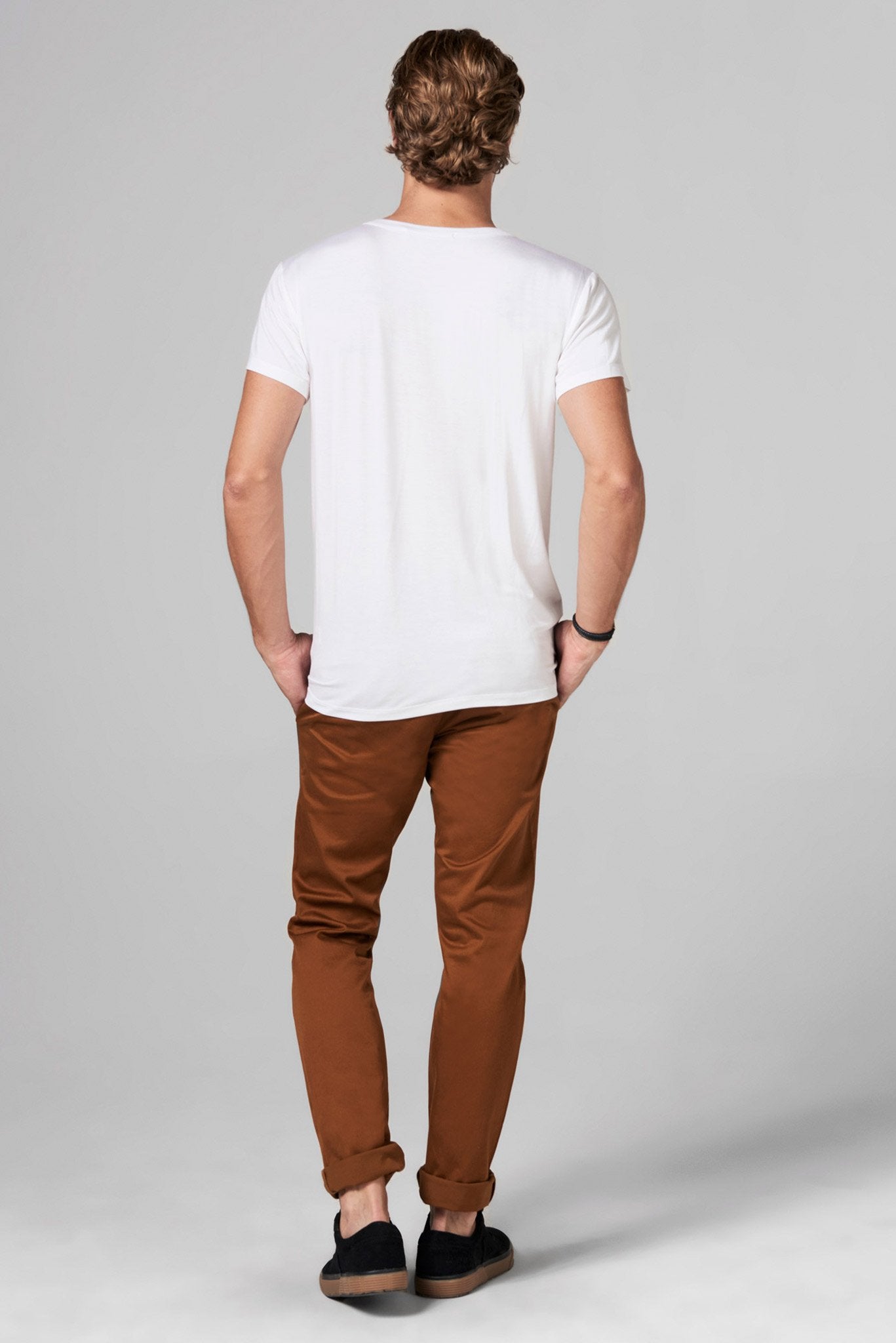 Men's Modal Relaxed Crew Neck Tee